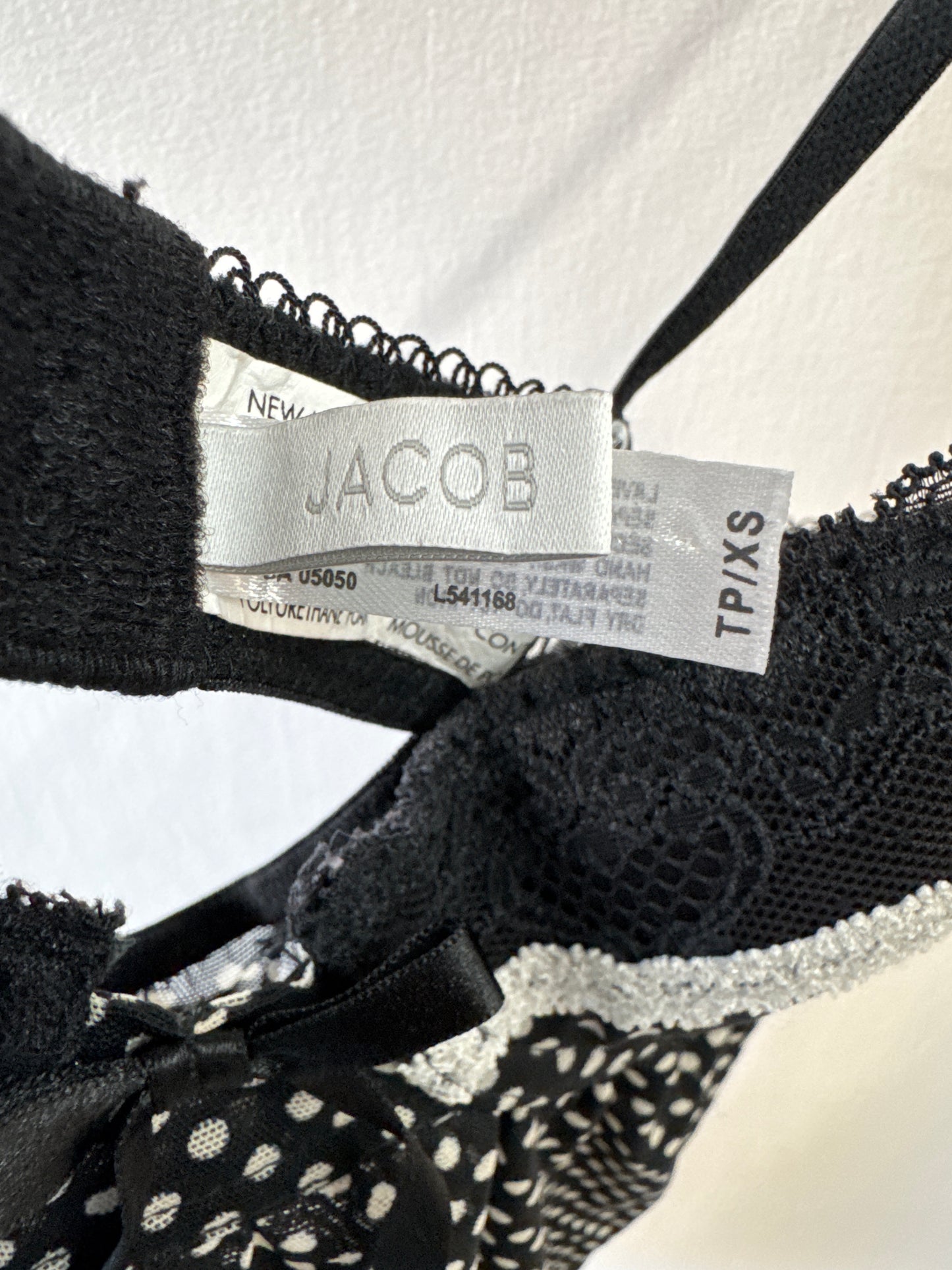 Jacob Mesh and Lace Lingerie Dress