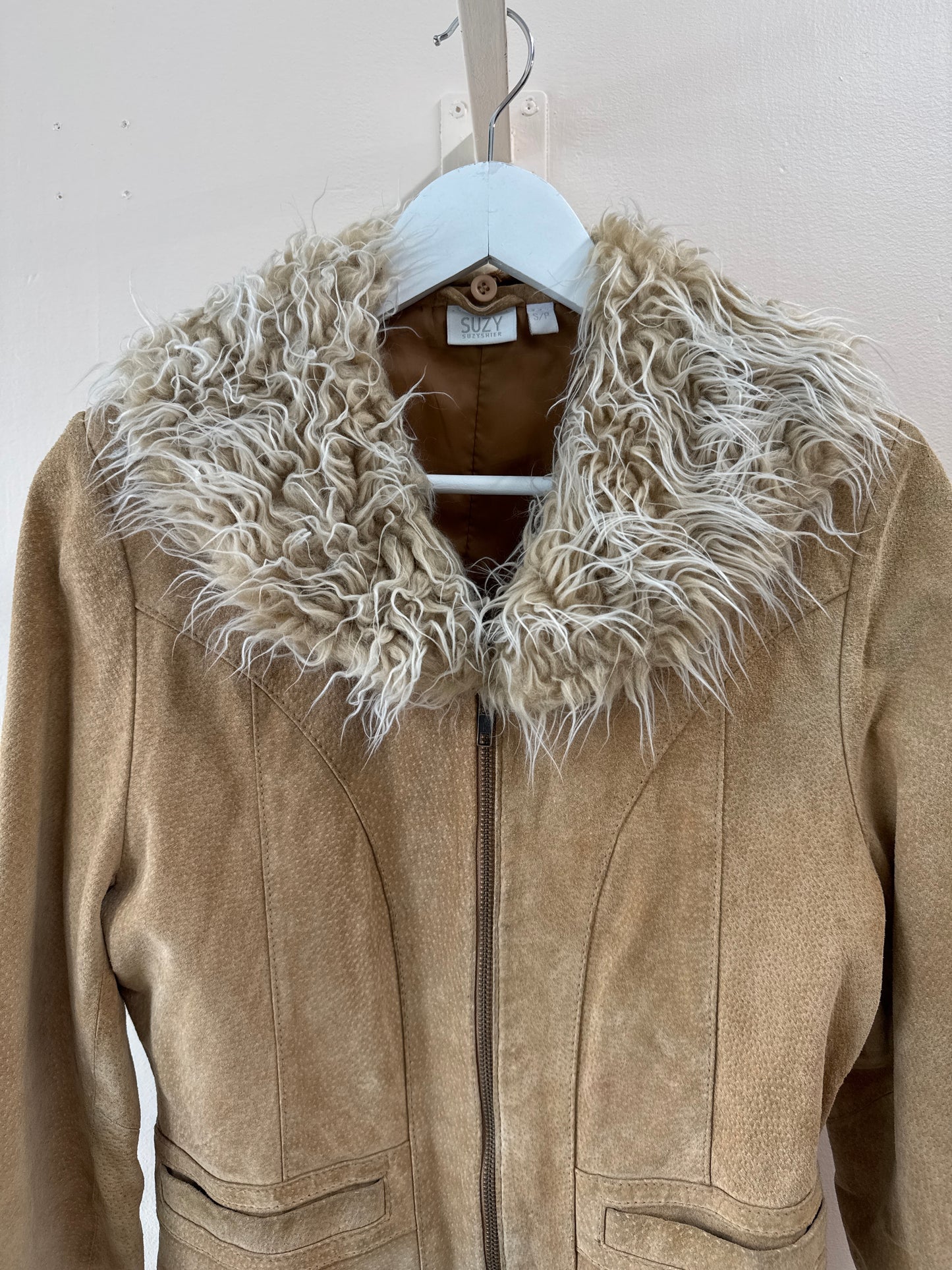 Suzy Shier Vintage Leather Jacket