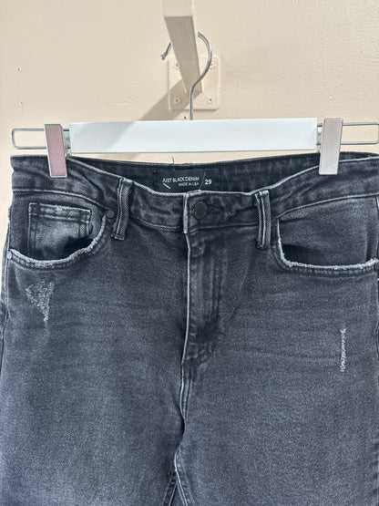 Just Black Denim High Rise Cotton Jeans