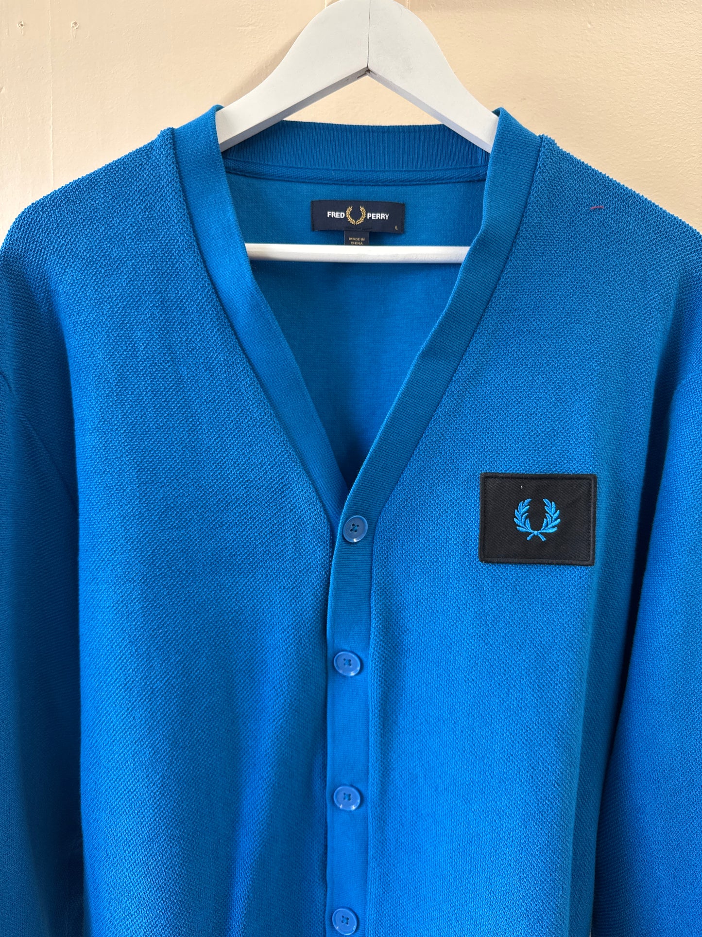 Fred Perry Knit Cotton Cardigan