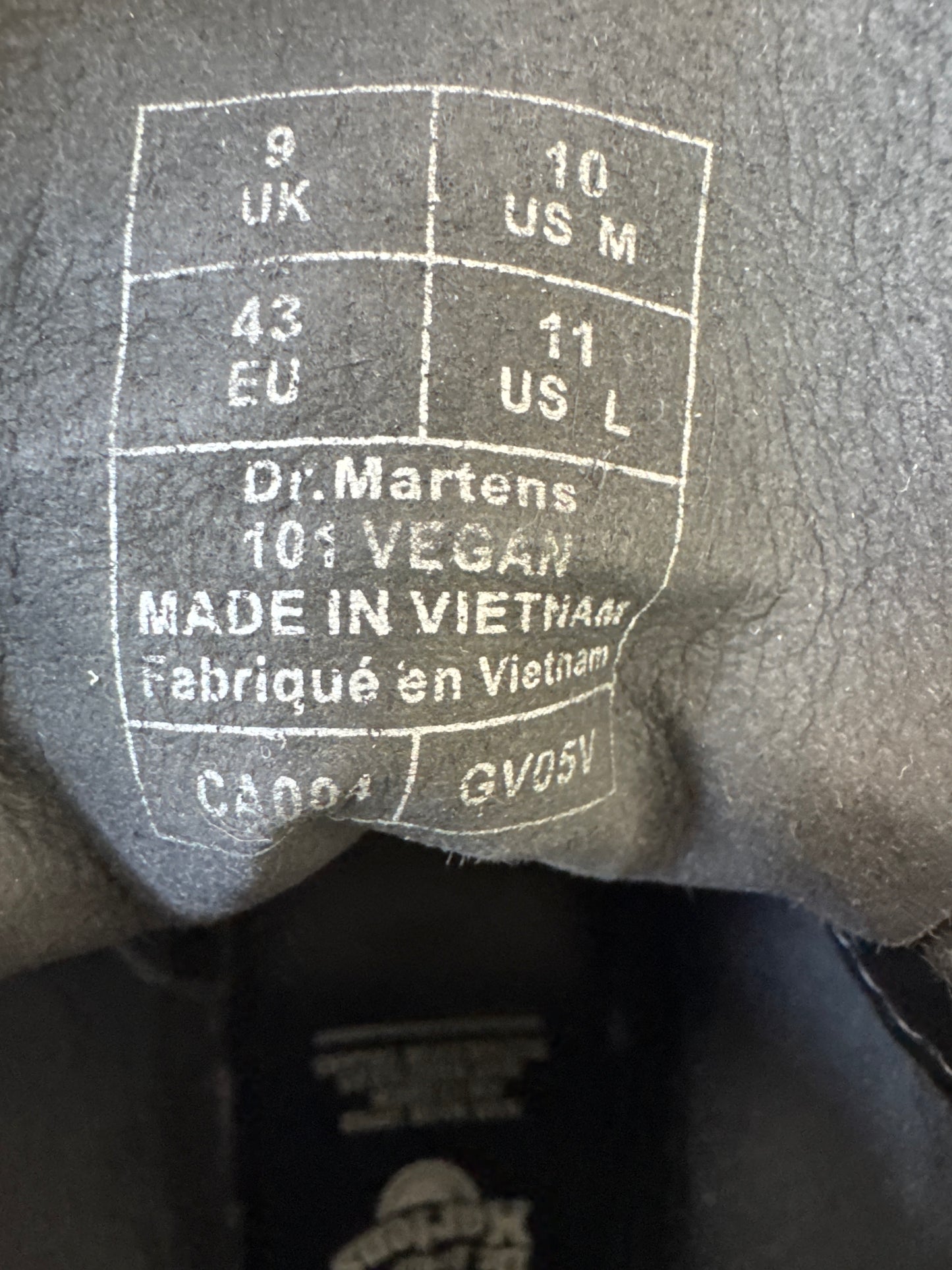 Dr Martens Vegan Leather Boots