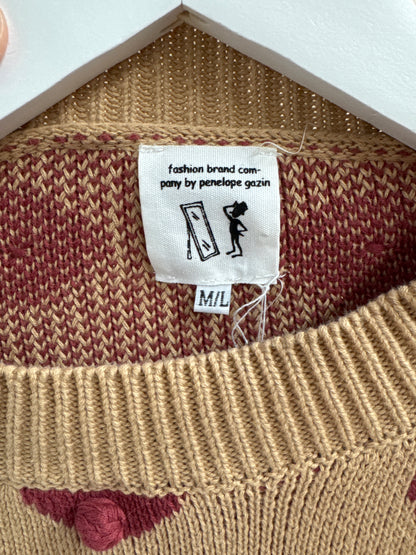 Chandail en tricot de coton Fashion Brand Company by Penelope Gazin