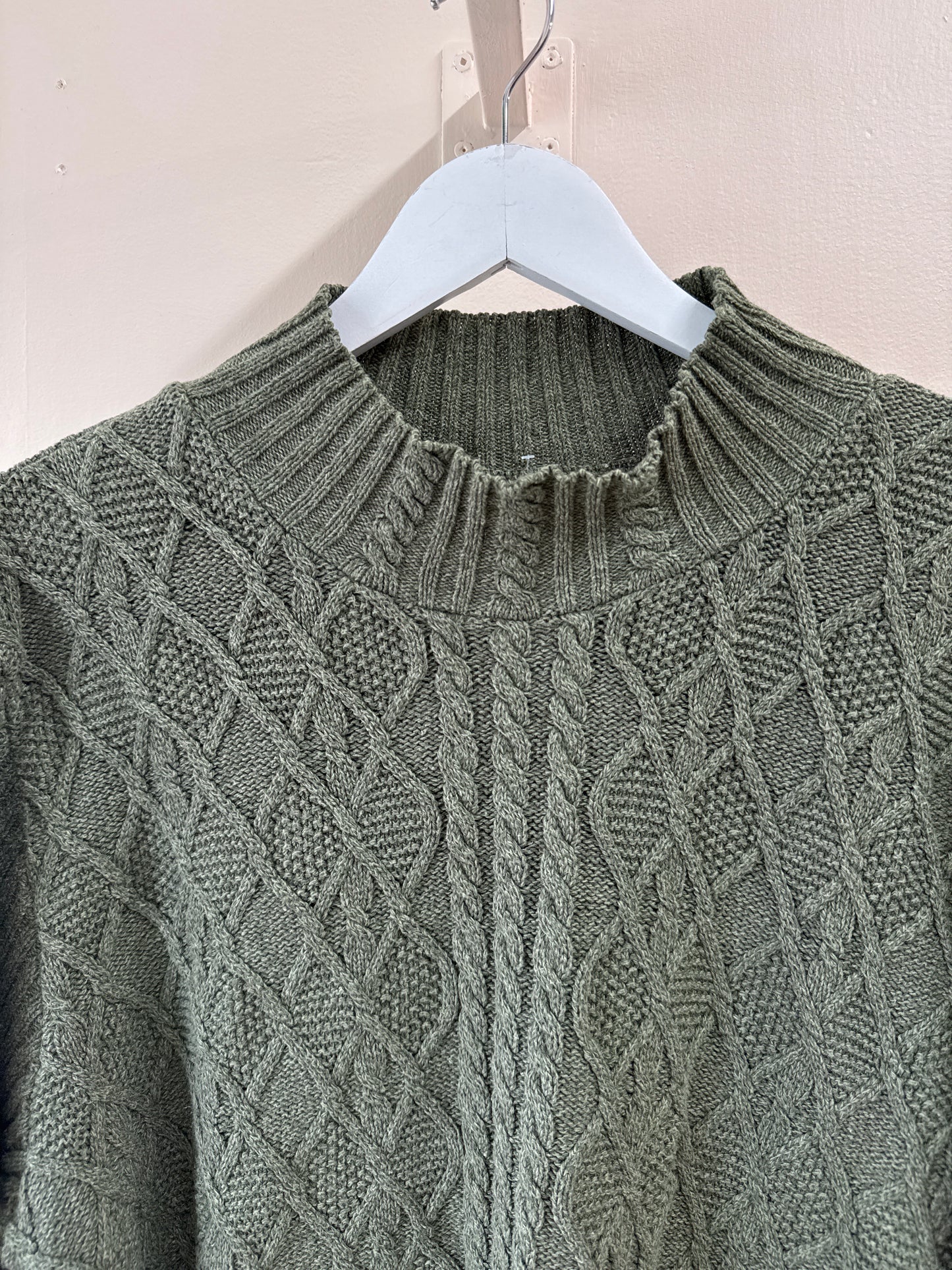 Green Knit Sweater