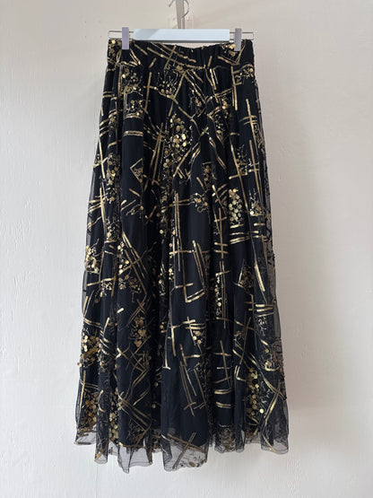 Making The Cut Glitter Skirt