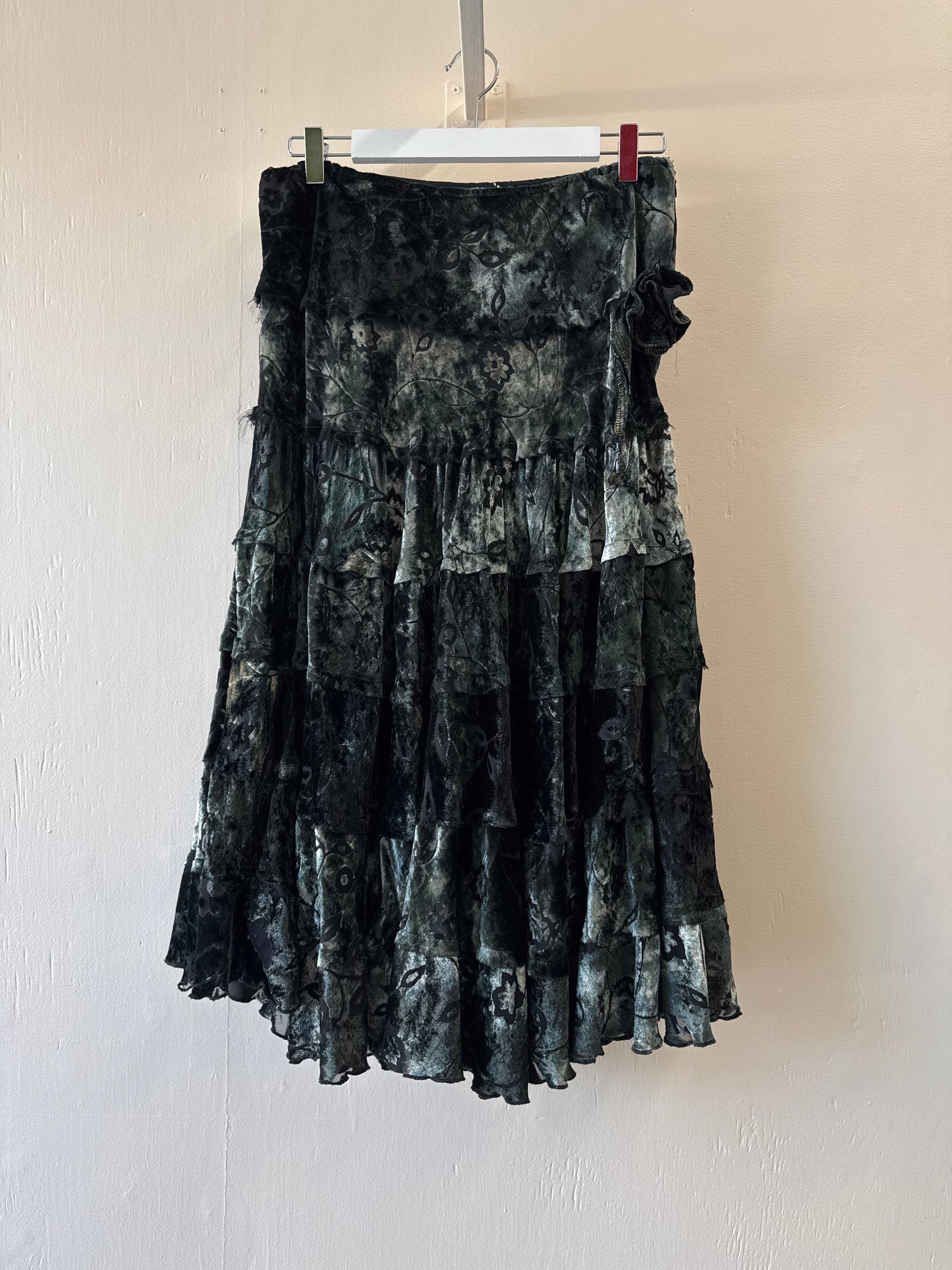 Second-Hand-Bedo-Velvet-Skirt