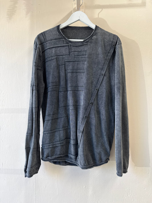 Second-Hand Faded Gray Longsleeve