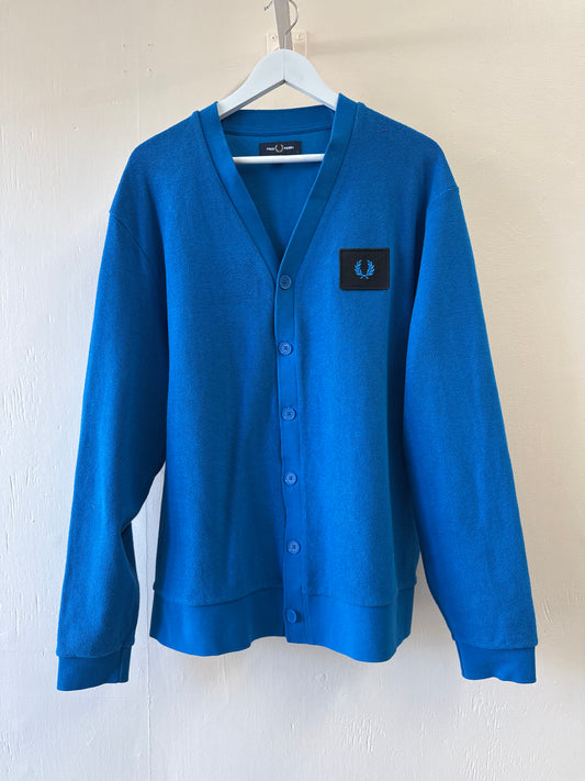 Second-Hand Fred Perry Knit Cotton Cardigan