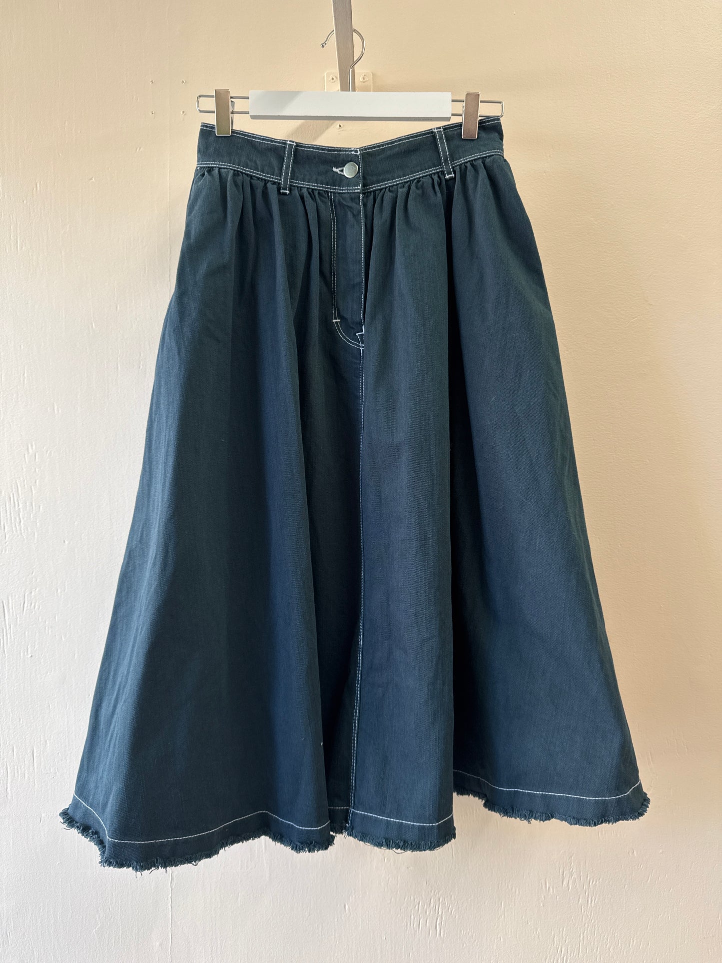 Second-Hand H&M Denim Maxi Skirt