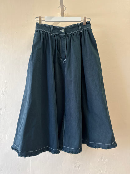 Second-Hand H&M Denim Maxi Skirt