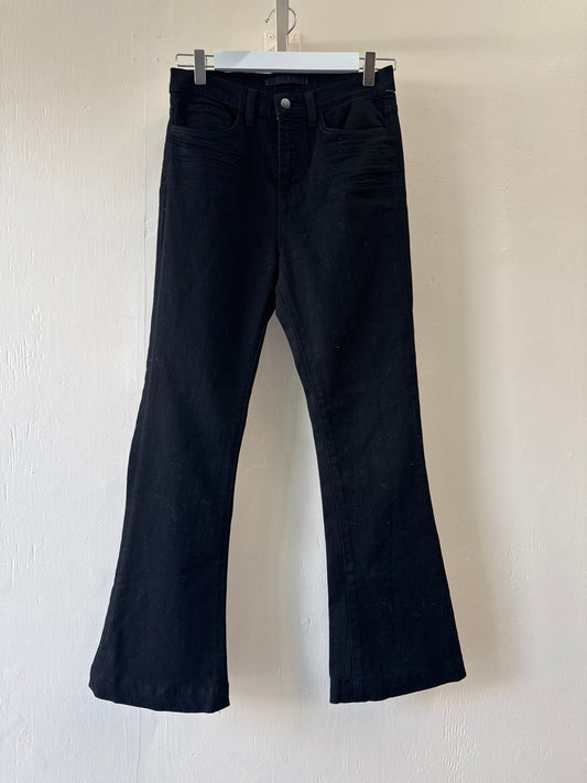 Second-Hand J Brand High-Rise Flare Stretch Jeans
