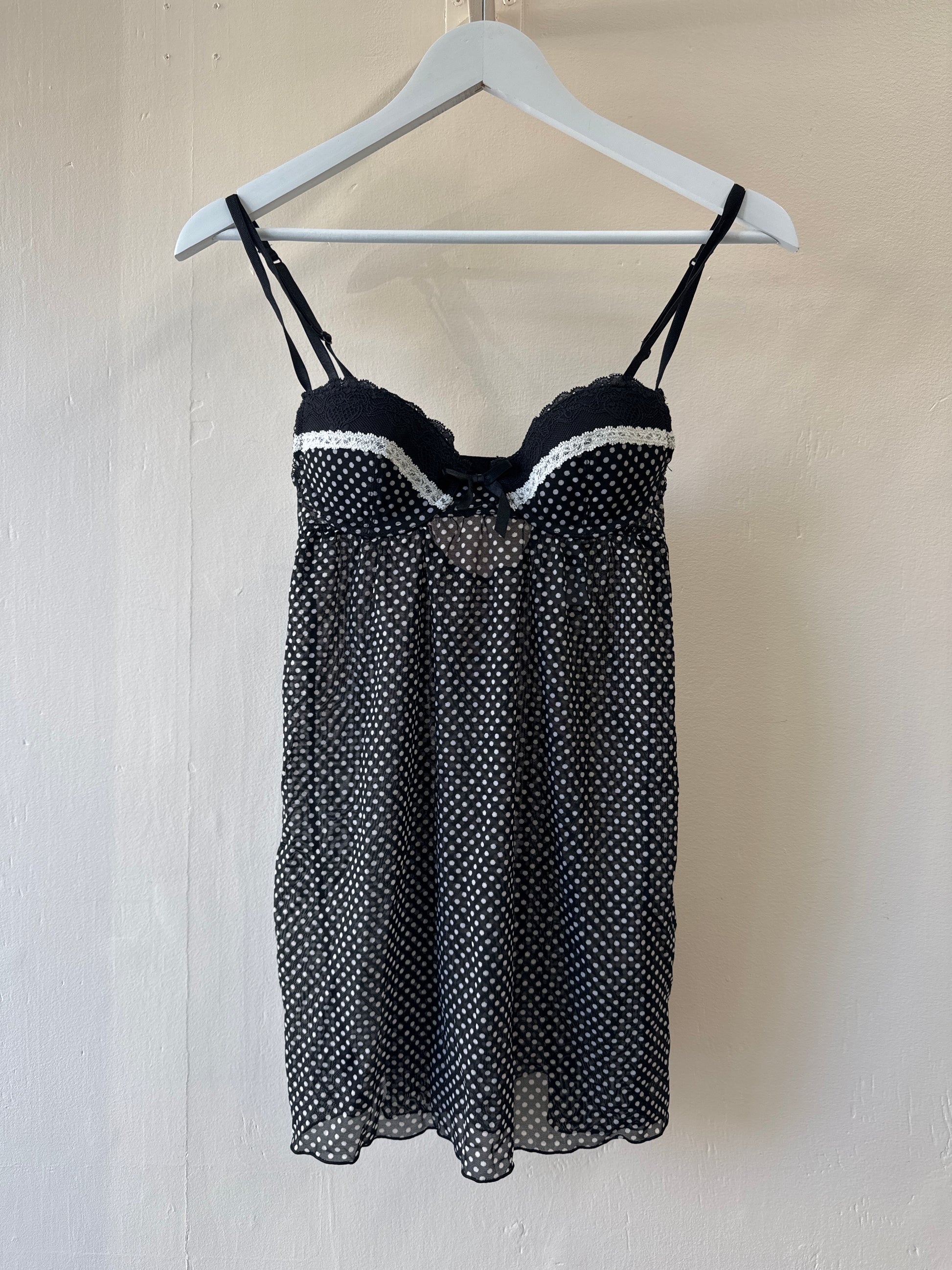 Second-Hand Jacob Mesh and Lace Lingerie Dress
