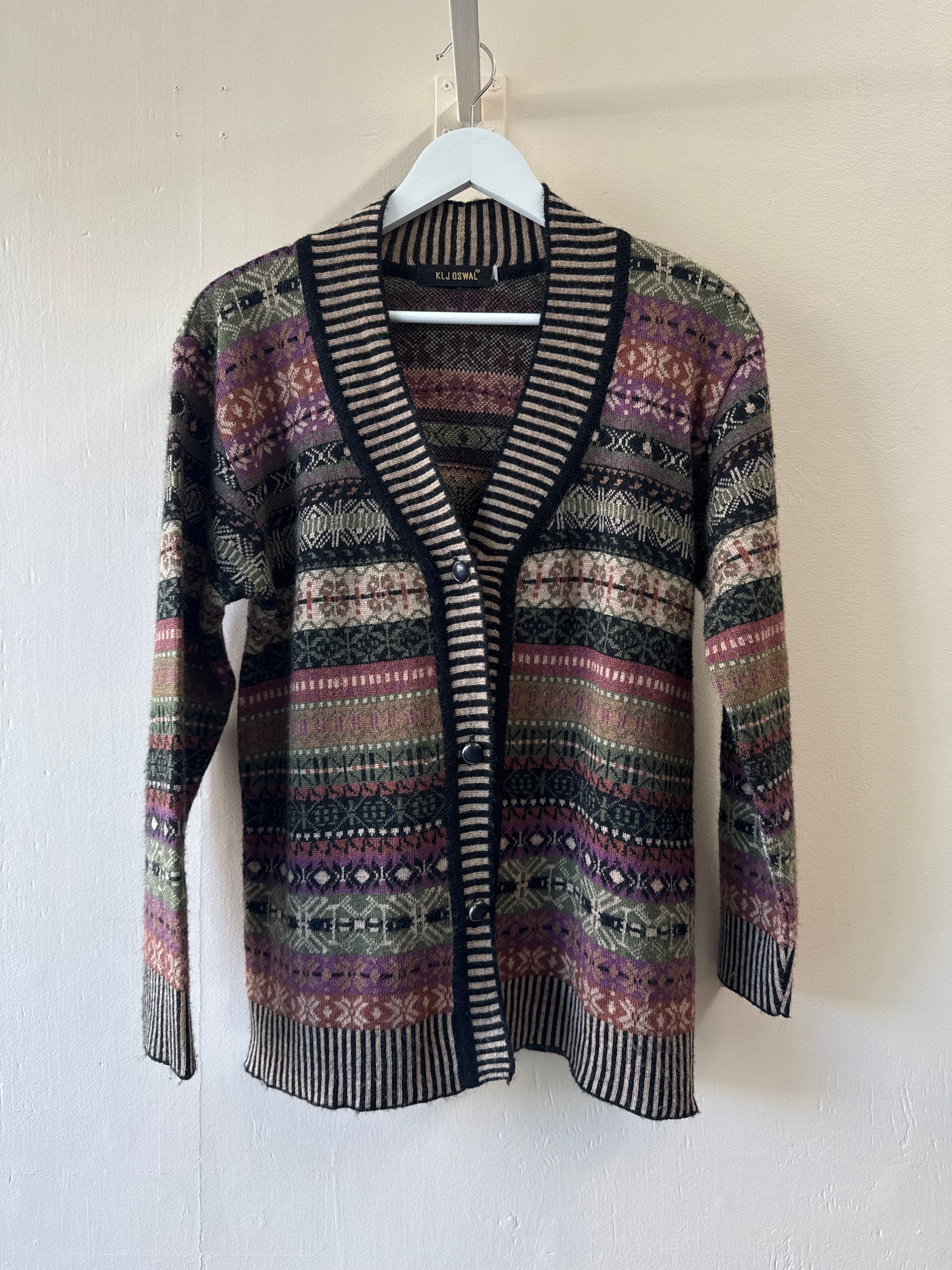 Second-Hand KLJ Oswal Knit Cardigan