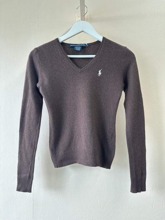 Second-Hand Ralph Lauren Merino Wool and Cashmere Blend Sweater