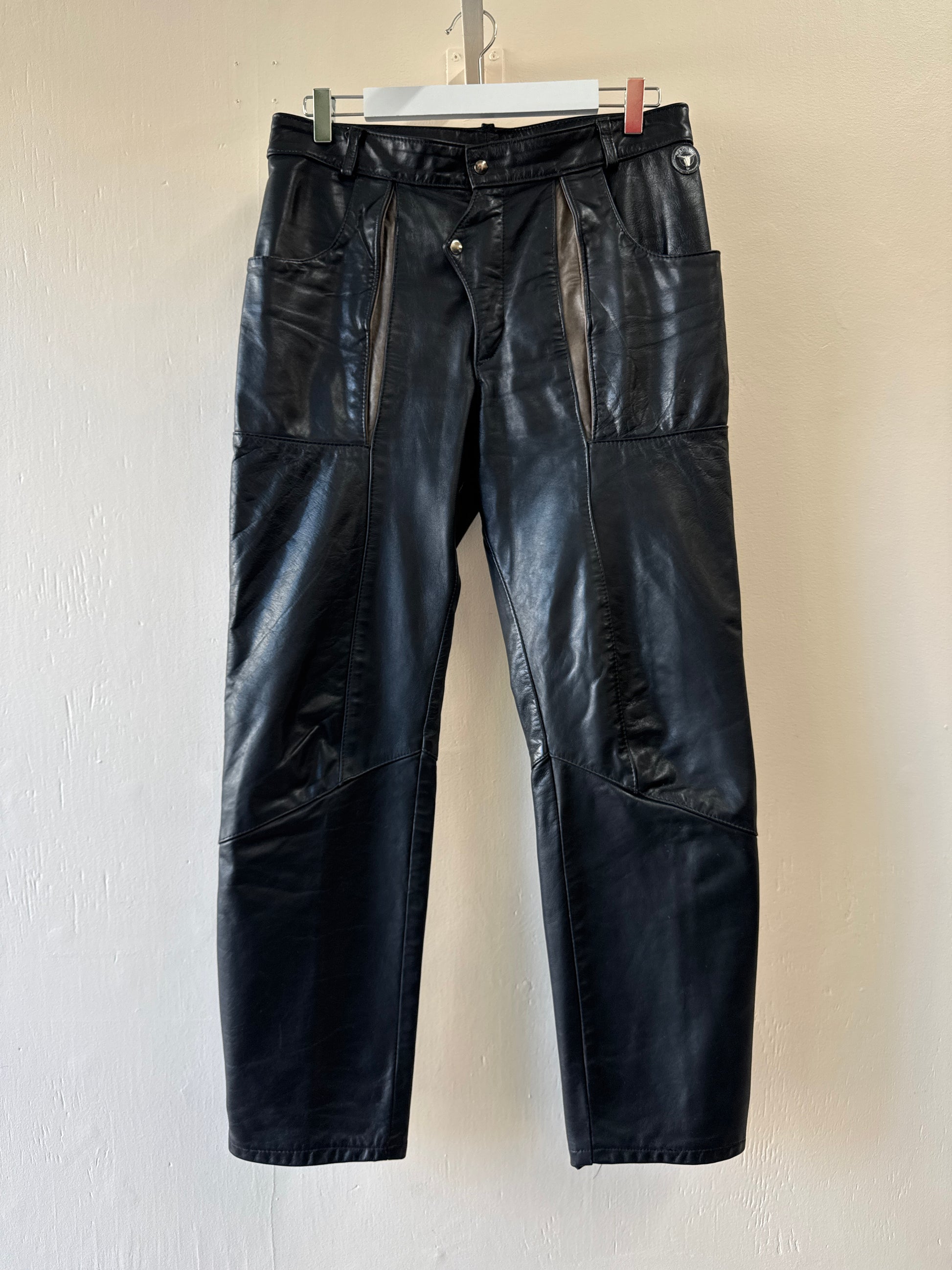 Second-Hand Taurus Vintage Leather Pants