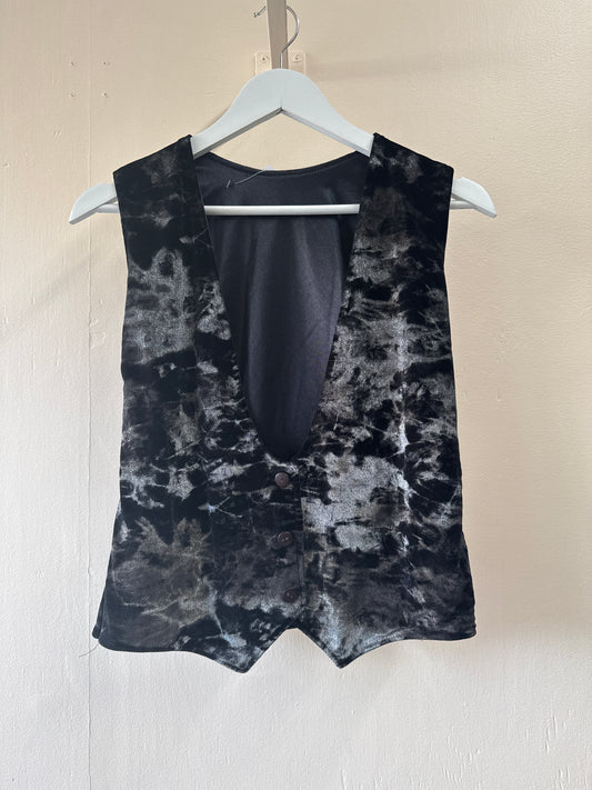 Velvet 3-Button Vest
