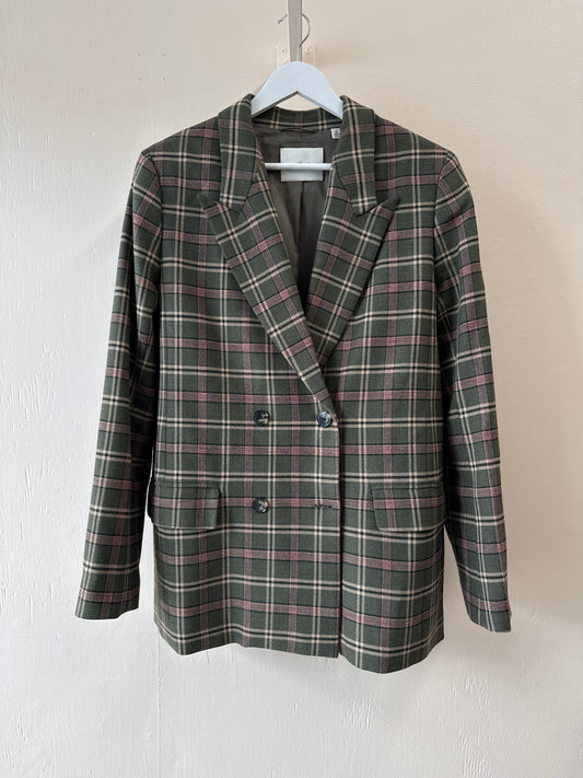 Second-Hand-Wilferd-Plaid-Blazer