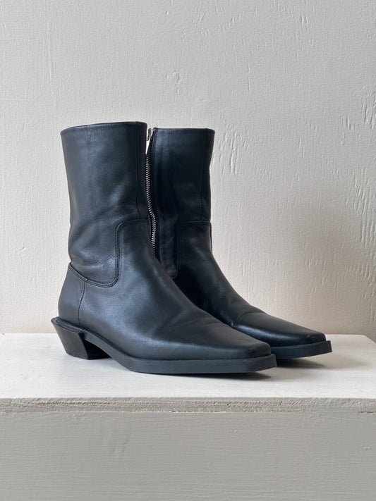 Zara Leather Boots