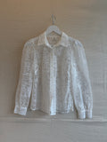 Aritzia Wilfred lace blouse size XS