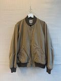 Buck Mason bomber jacket satin lining size L