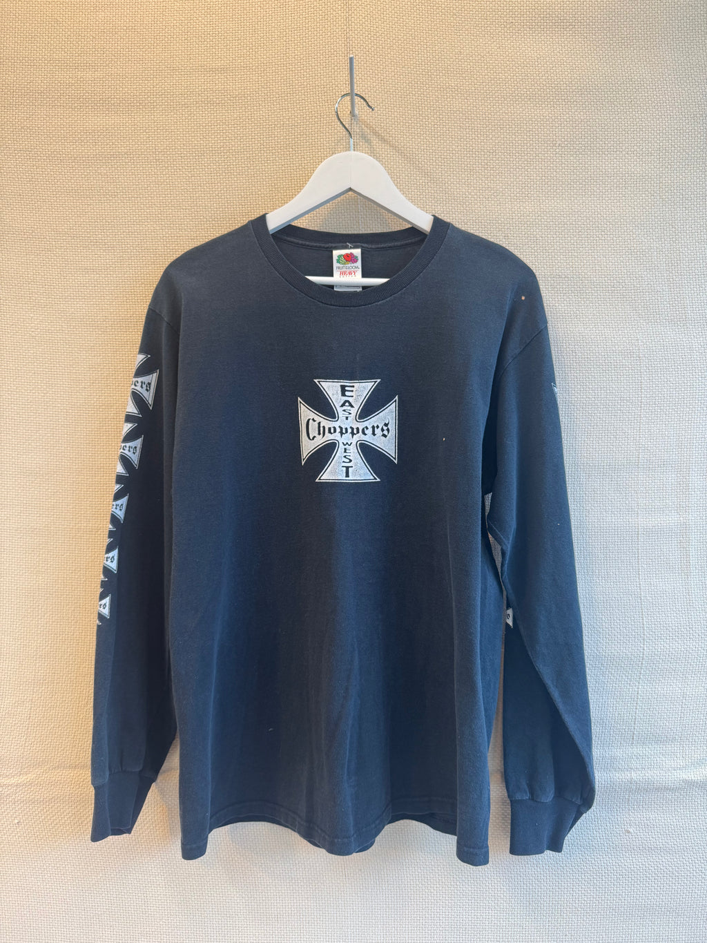 Choppers long sleeve shirt cotton size L