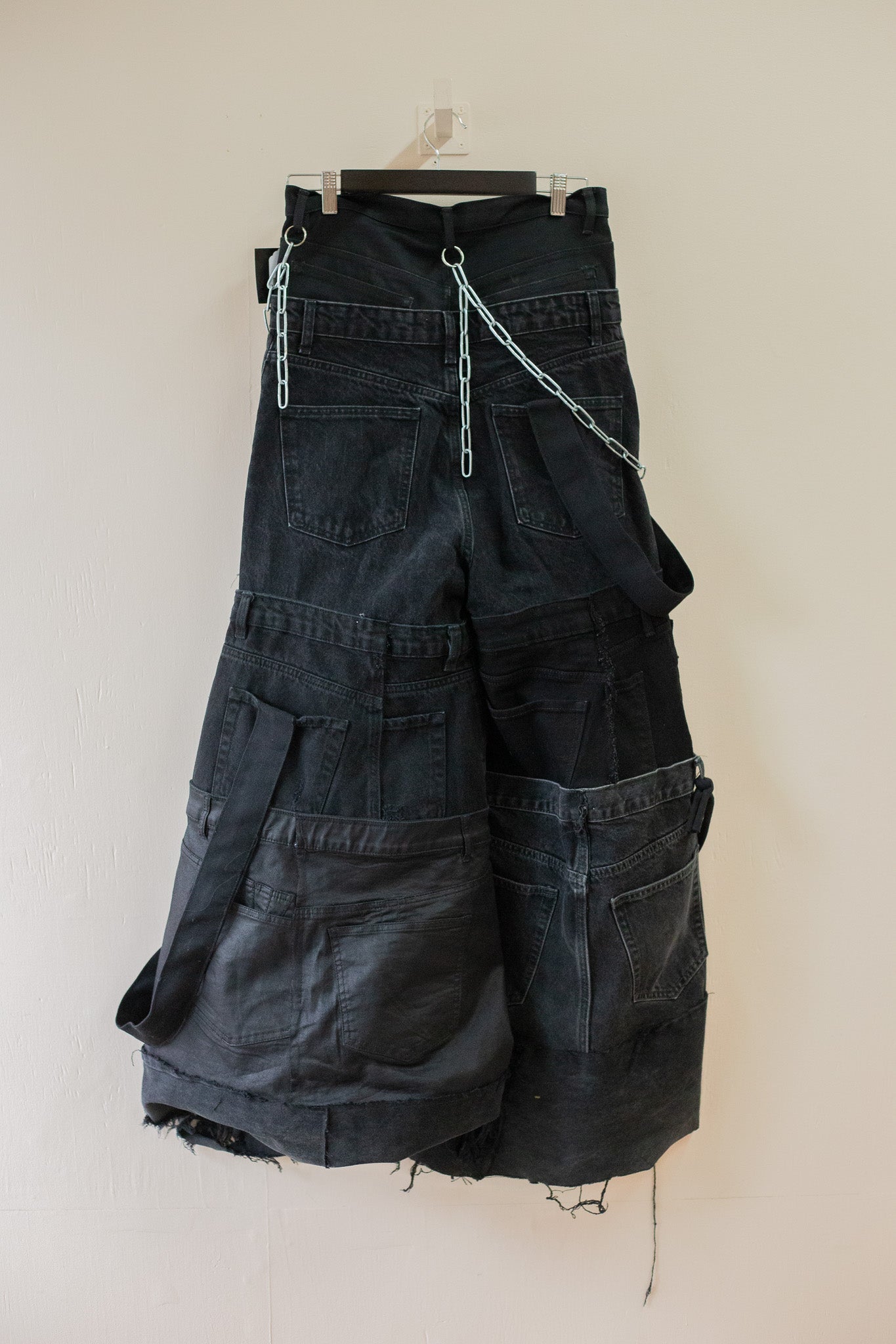 guillaum chaigne Upcycled Maxi Jeans