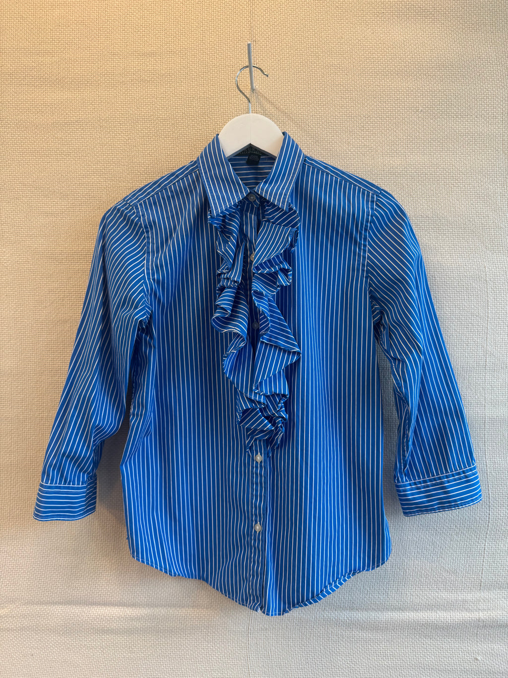 Ralph Lauren ruffle blouse size XS