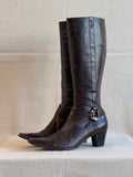 Ricardo Modena leather boots size 8