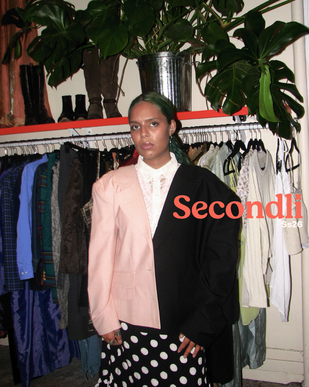 Spring Summer 2026 second-hand clothing collection at Secondli thrift store in Montréal