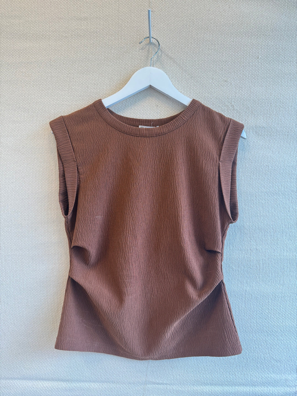 Textured camisole fitted waist size S